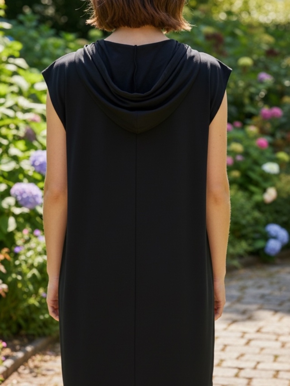 Athleta Black Wick- It sun/swim coverup dress, XL, CB2640 - Picture 2 of 7